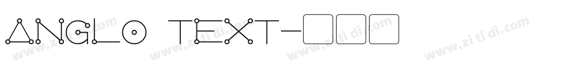 Anglo Text字体转换
